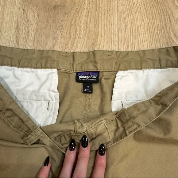 Patagonia‎ Lightweight All-Wear Hemp Shorts - Men's 8" Inseam, Khaki Size 36 - Picture 4 of 6